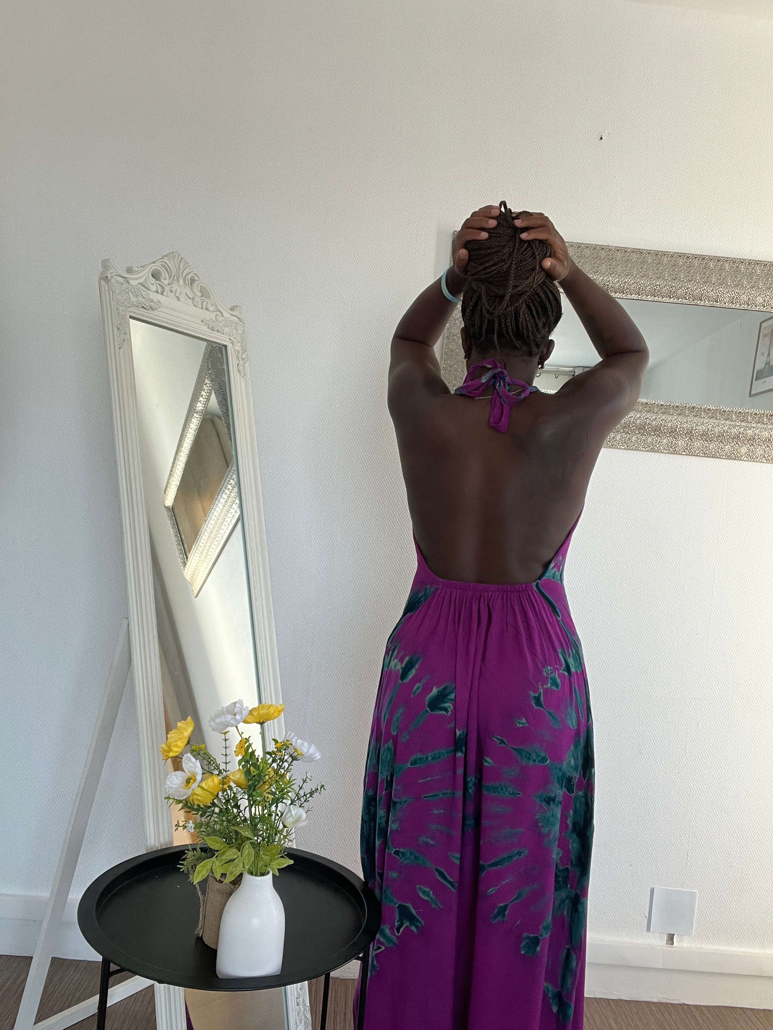 Robe longue Dos nu Minaastyle