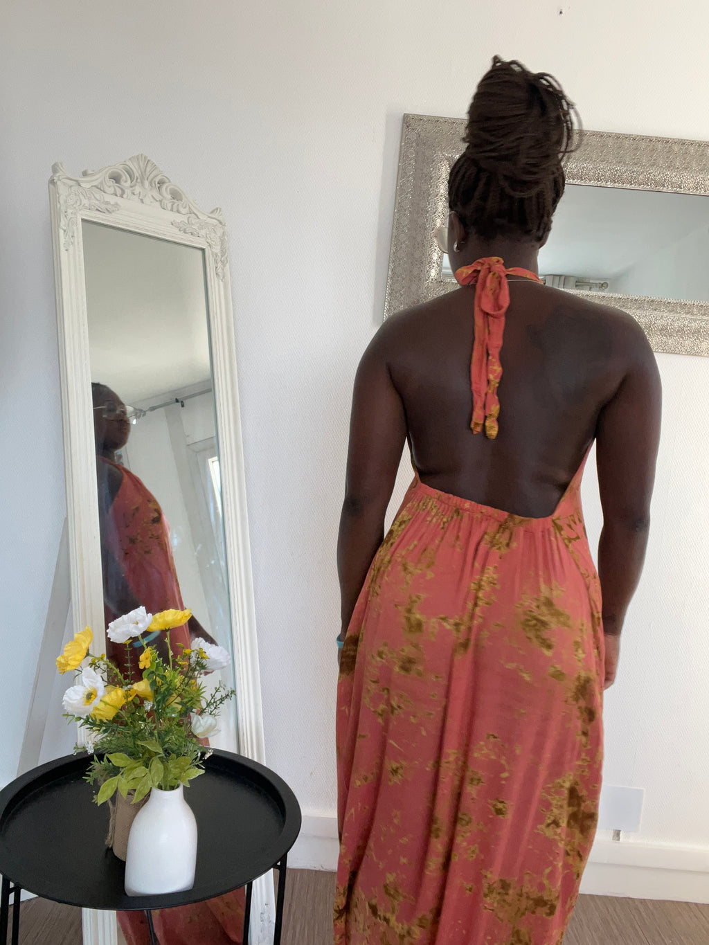 Robe longue Dos nu Minaastyle