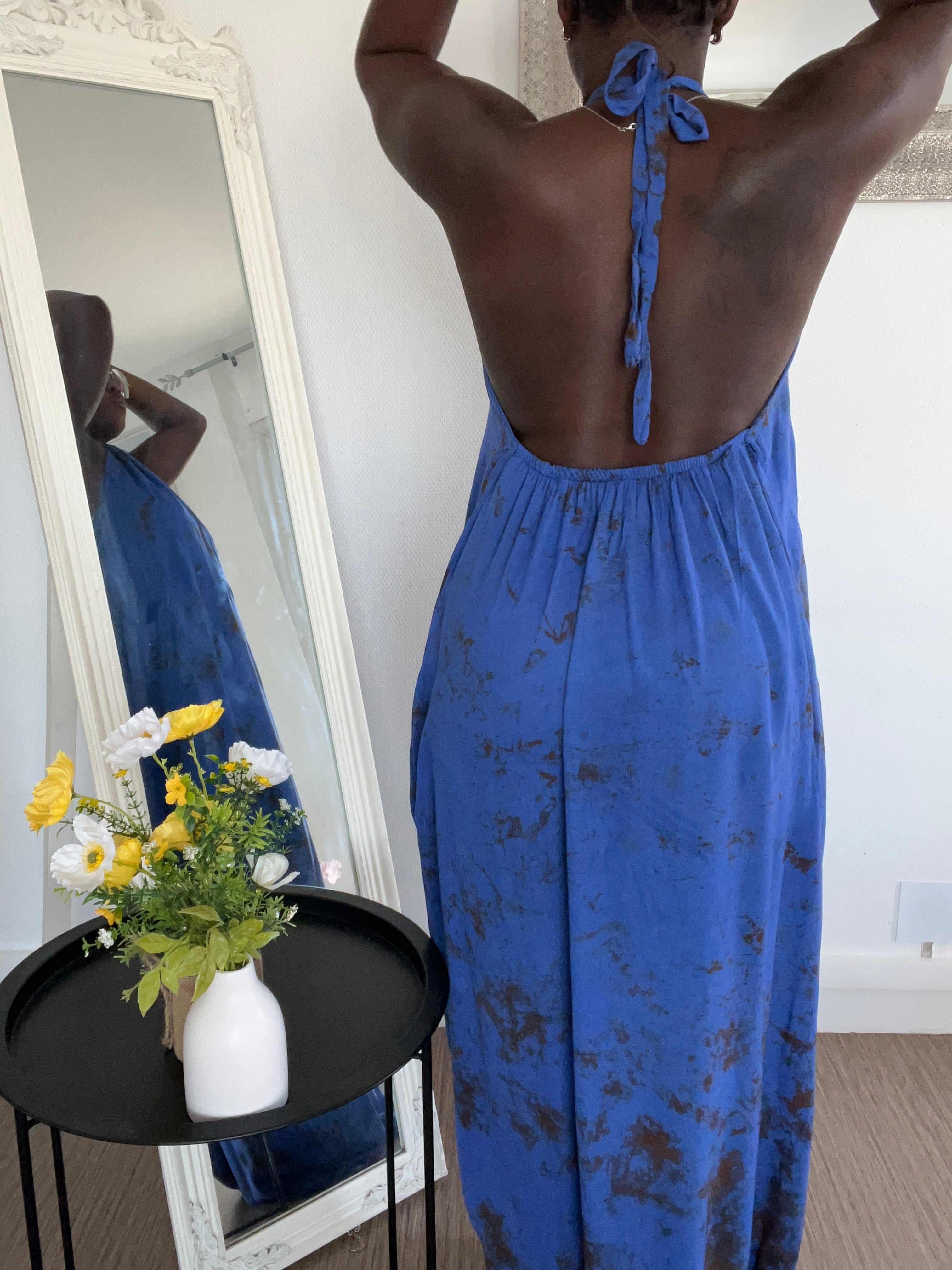 Robe longue Dos nu Minaastyle