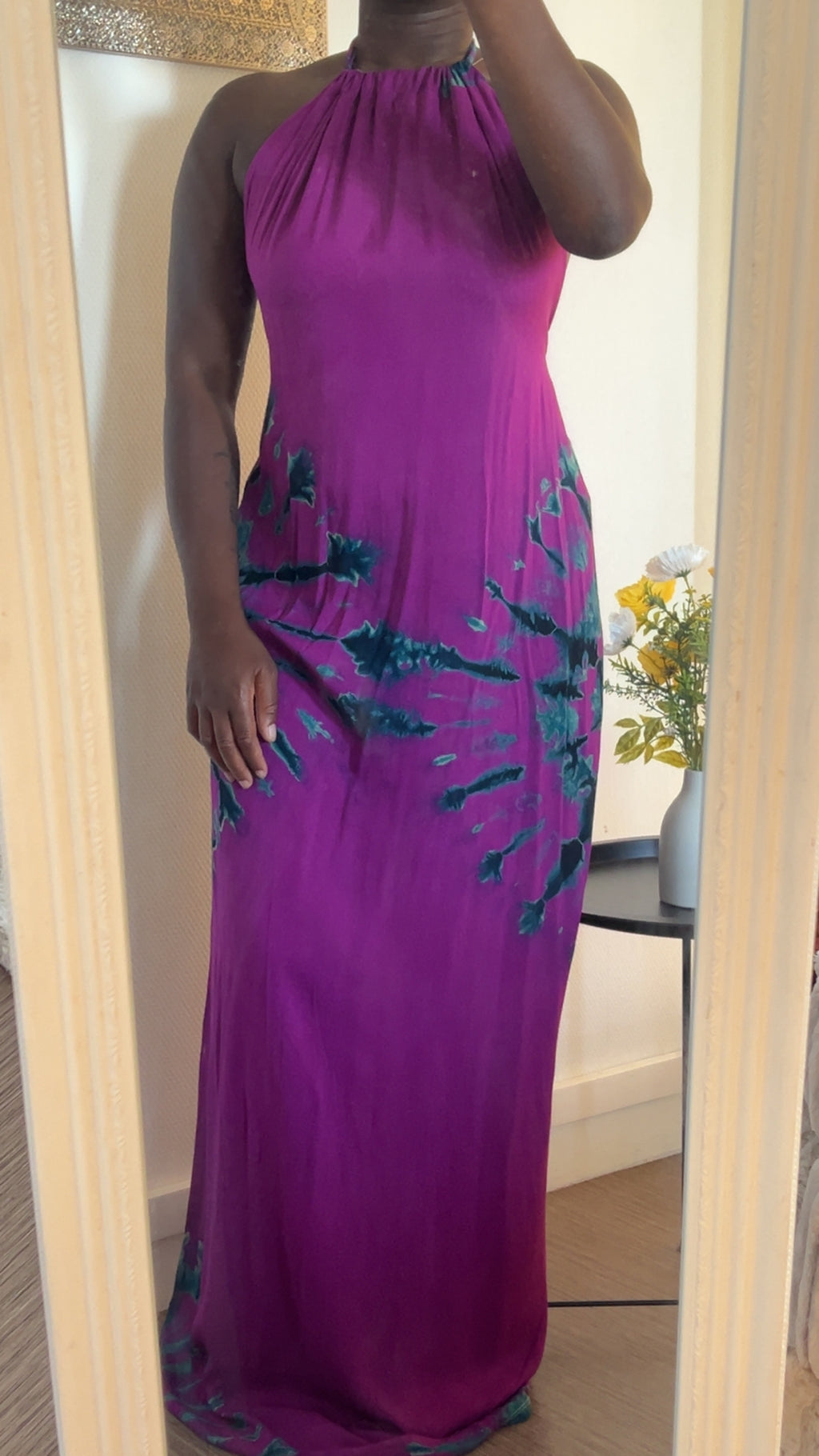 Robe longue Dos nu Minaastyle