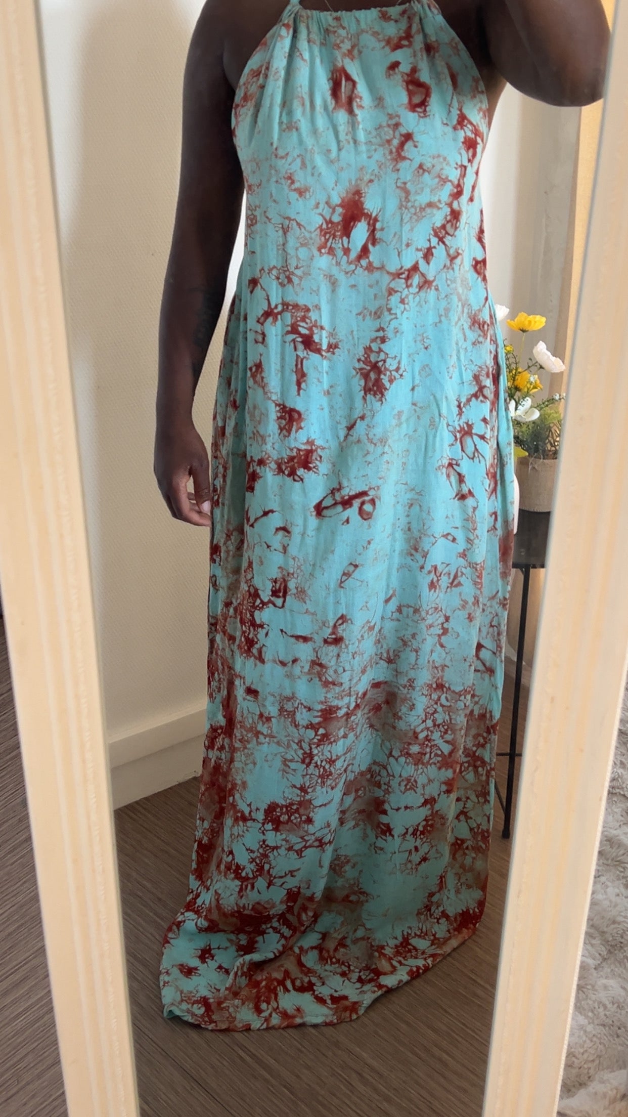Robe longue Dos nu Minaastyle