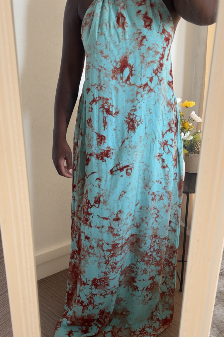 Robe longue Dos nu Minaastyle