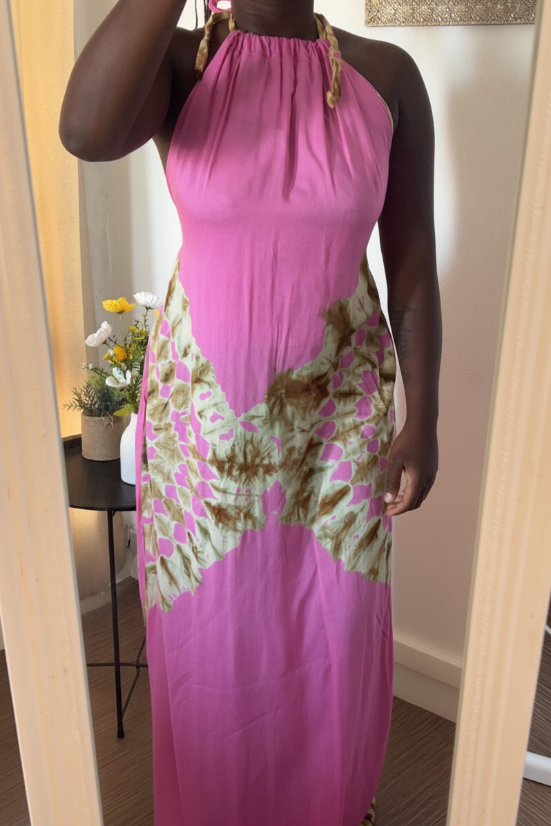 Robe longue Dos nu Minaastyle